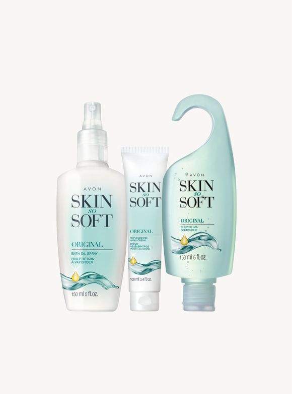 Skin So Soft 3-Piece Bath & Body Set