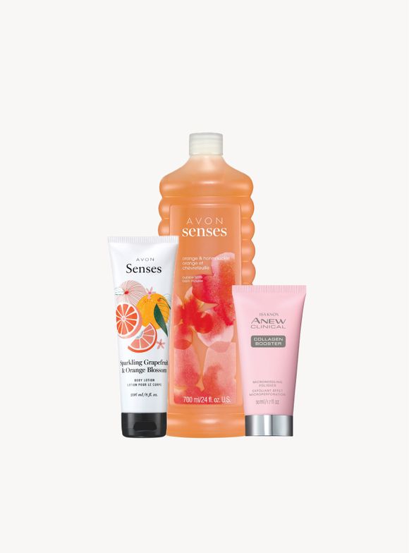 Collagen Booster & Orange Blossom Bath Set