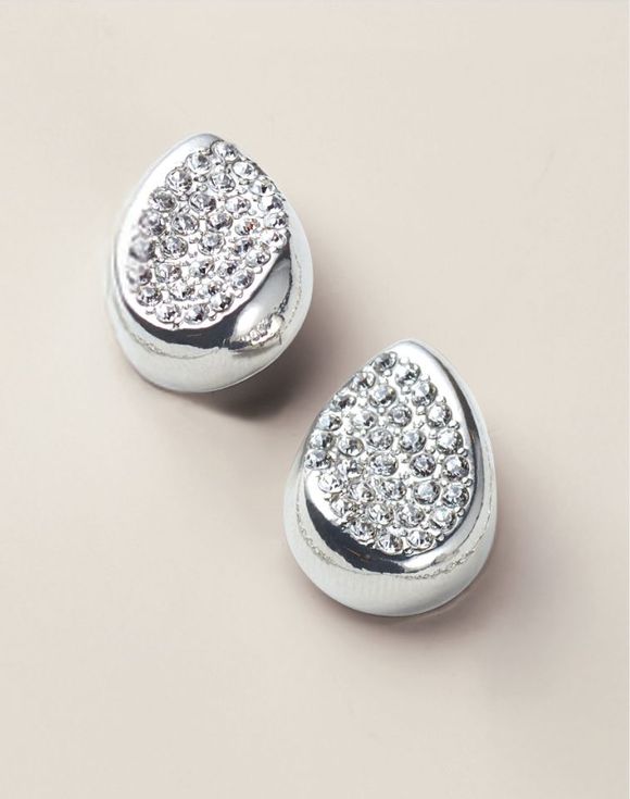 Glistening Droplet Necklace and Earring Set