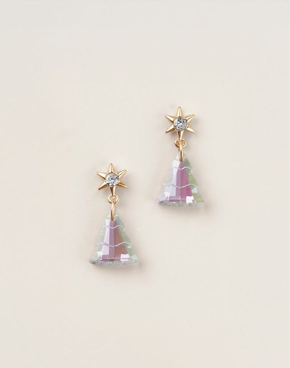 Northern Star Holiday Charm Earrings