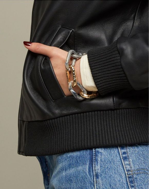 1203-modern-marbled-link-bracelet--3.jpg Modern Marbled Link Bracelet