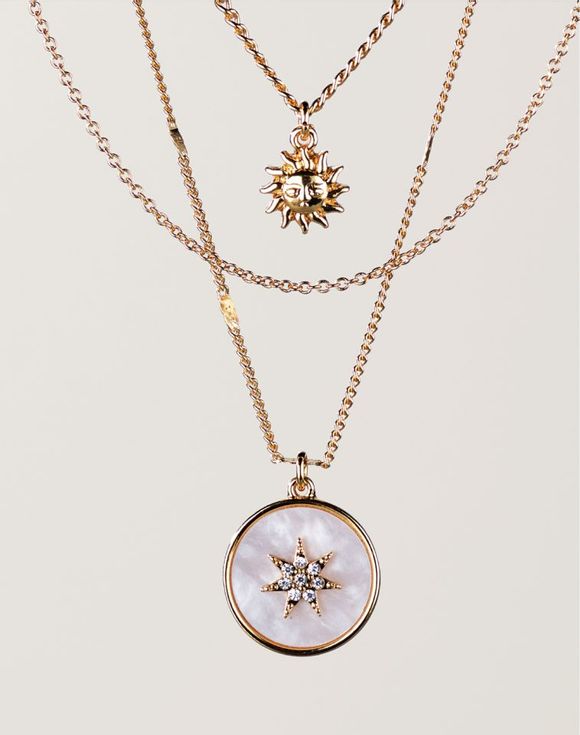 Celestial Shine Layered Necklace