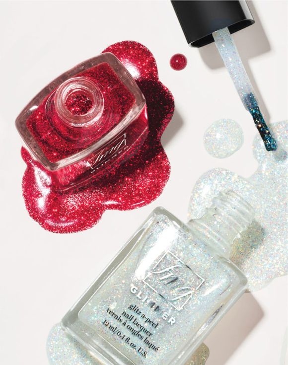 fmg Glimmer Nail Lacquer- Glitz A-Peel