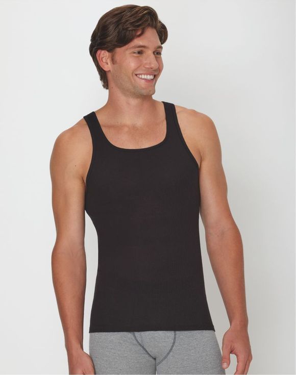 Hanes Ultimate® ComfortSoft Men's Tank Undershirt 6-Pack (7993B6)