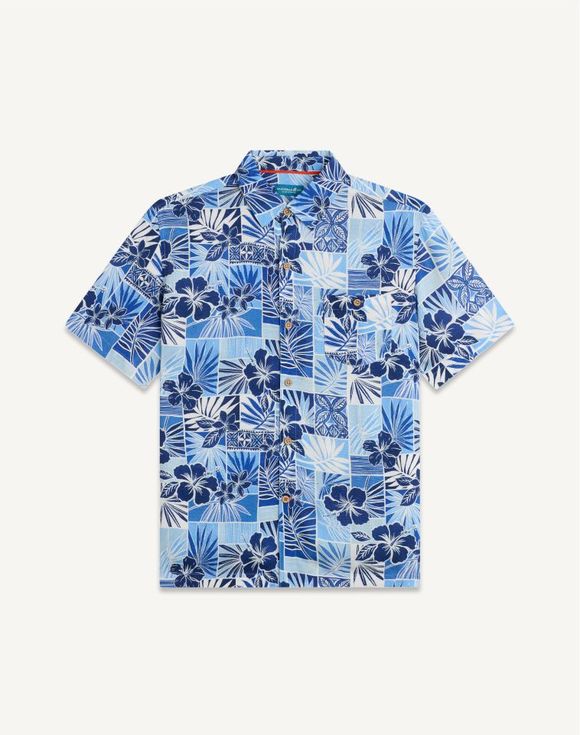 Men's Printed Button Down Shirt