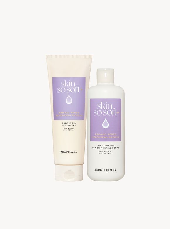 Skin So Soft + Radiant Renew with Retinol for Smoothing Gift Set