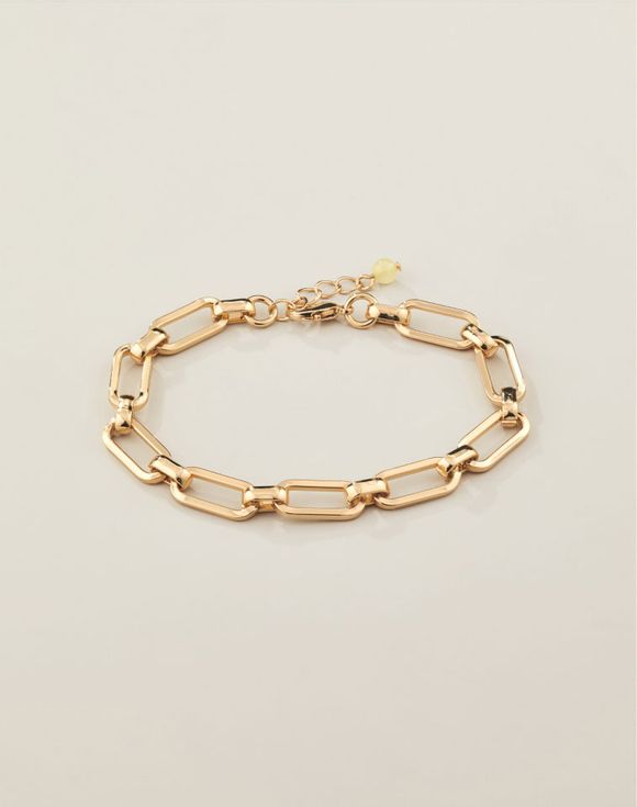 Sunlit Paperclip Bracelet