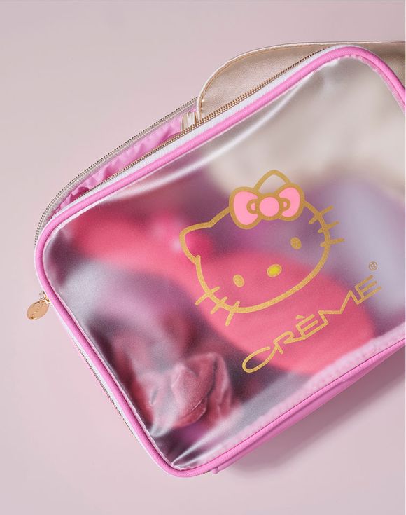 The Creme Shop x Hello Kitty Perfect Pink Travel Case