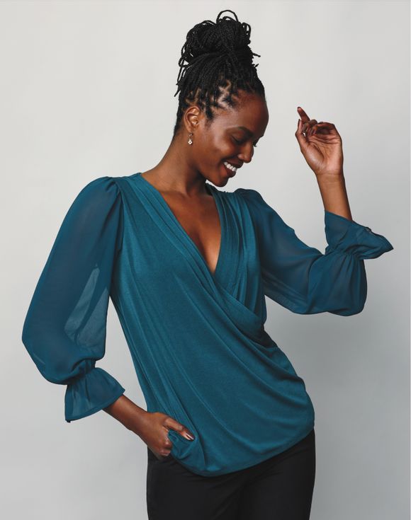 2159-surplice-wrap-blouse--4.jpg Surplice Wrap Blouse