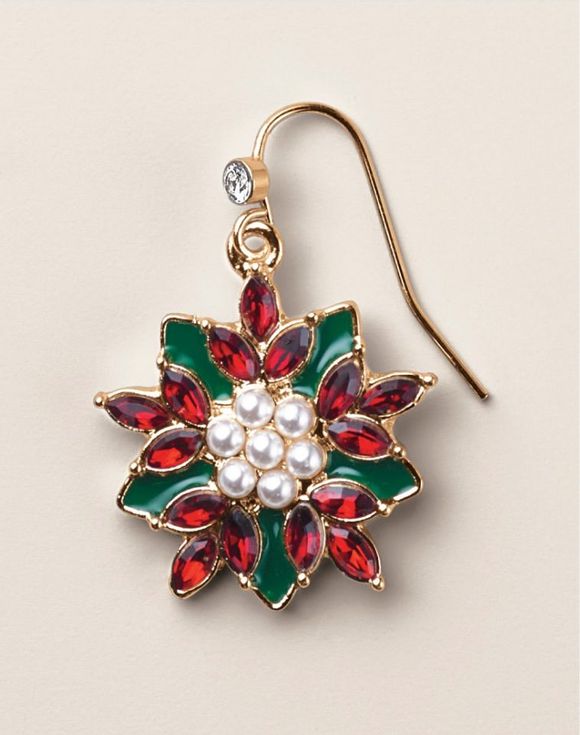 2226-classic-poinsettia-earrings--2.jpg Classic Poinsettia Earrings