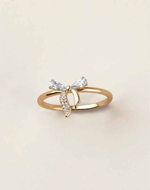2282-sterling-silver-golden-bow-cz-ring--1.jpg Sterling Silver Golden Bow CZ Ring
