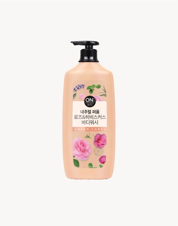 On: The Body Green Label Rose & Hibiscus Body Wash