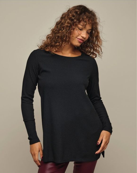 Rib-Knit Tunic
