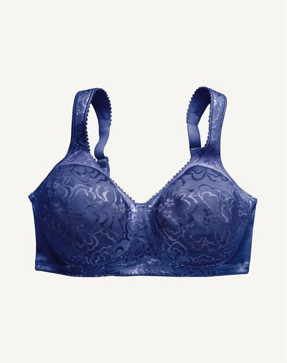 Playtex® 18 Hour® Ultimate Lift & Support Wireless Bra in Sandshell & Blue Velvet (US4745)