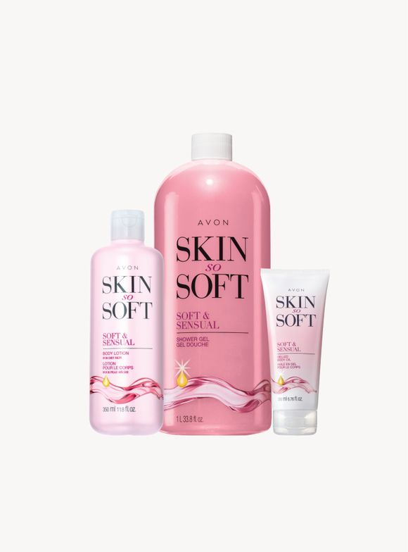 Skin So Soft Soft & Sensual Body Lotion & Bath Set