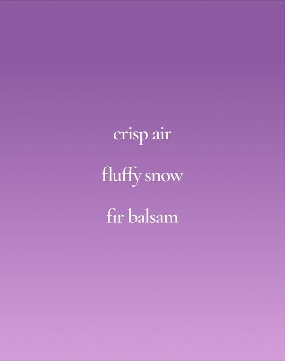 LYRD Aurora Snowfall Candle