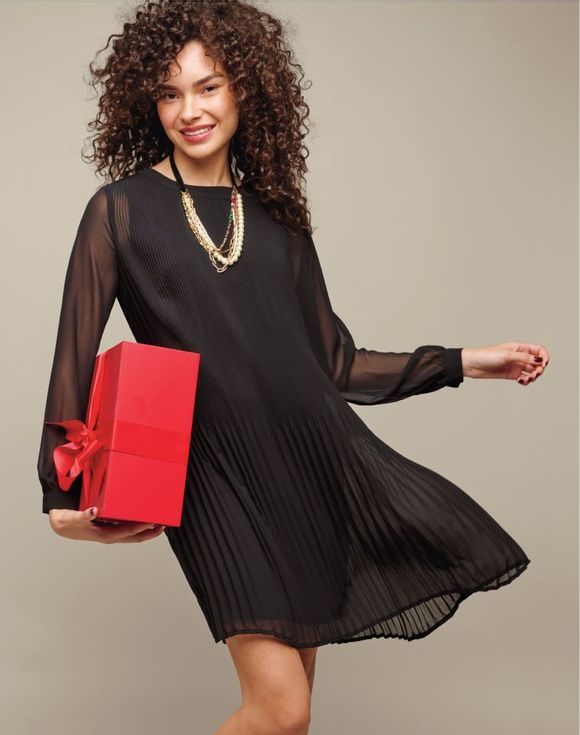 Pleated Dress