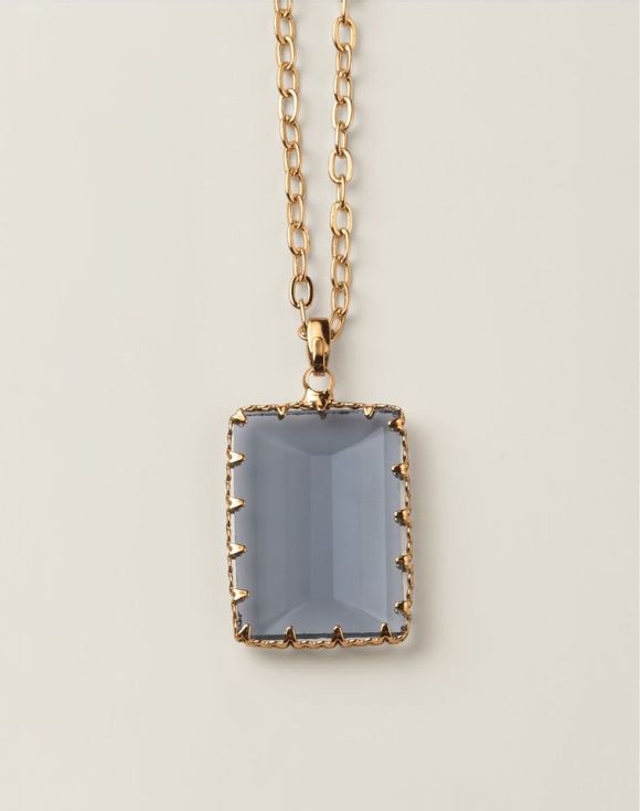 Dusk Frame Pendant Necklace