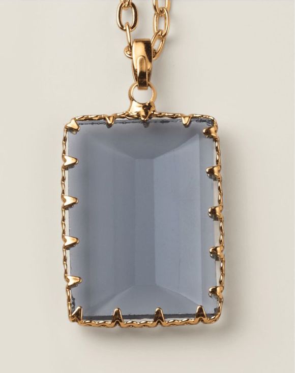 Dusk Frame Pendant Necklace