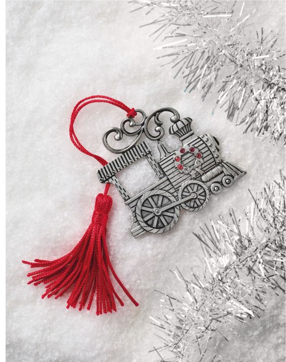 Holiday Memories Pewter Ornament