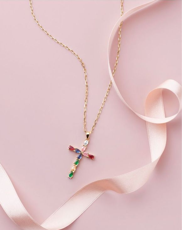 Faithful Light Cross Necklace