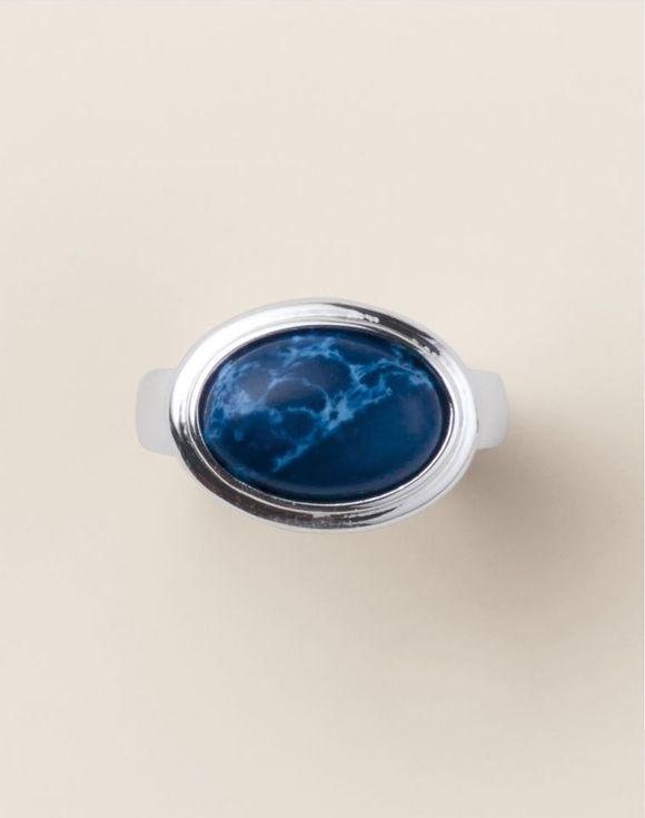 Azure Meadow Stretch Ring