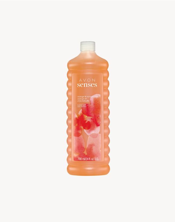 Senses Orange and Honeysuckle Bubble Bath