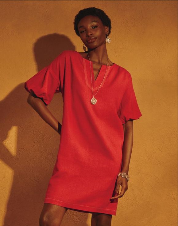 Puff Sleeve Dress