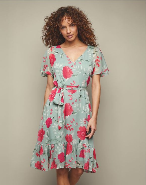 Spring Floral Dress