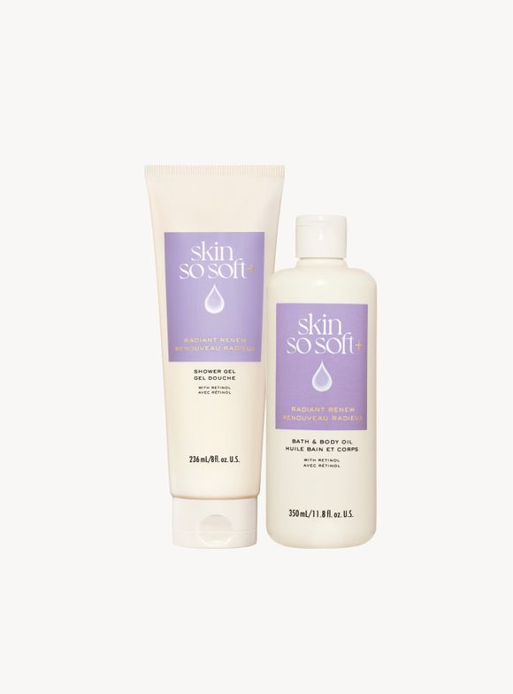 Skin So Soft + Radiant Renew with Retinol for Plumping Gift Set